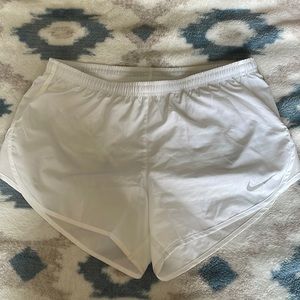 White Nike Shorts